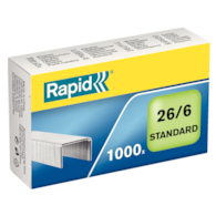 Zszywki Rapid Standard 26/6 1M 1000 szt./opak.