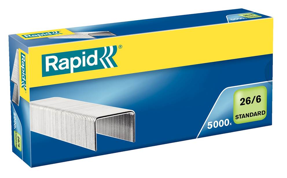 Zszywki Rapid Standard 26/6 5M 5000 szt./opak.