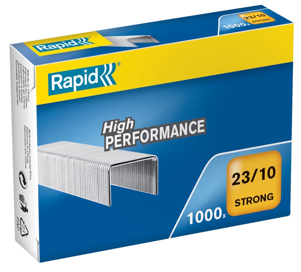 Zszywki Rapid Strong 23/10 1M 1000 szt./opak.