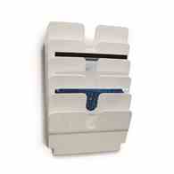 FLEXIPLUS A4 6 poziomych pojemników na dokumenty biały