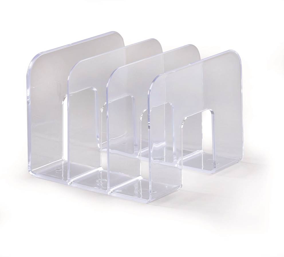 TREND stojak na katalogi przezroczysty