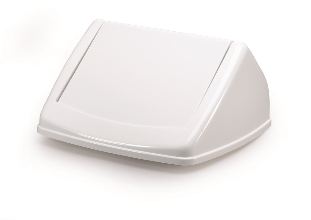 DURABIN FLIP-LID 40 SQUARE uchylna pokrywa do pojemnika 40 l, prostokątna biały