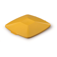 DURABIN LID 40 SQUARE pokrywa do pojemnika 40 l, prostokątna żółty