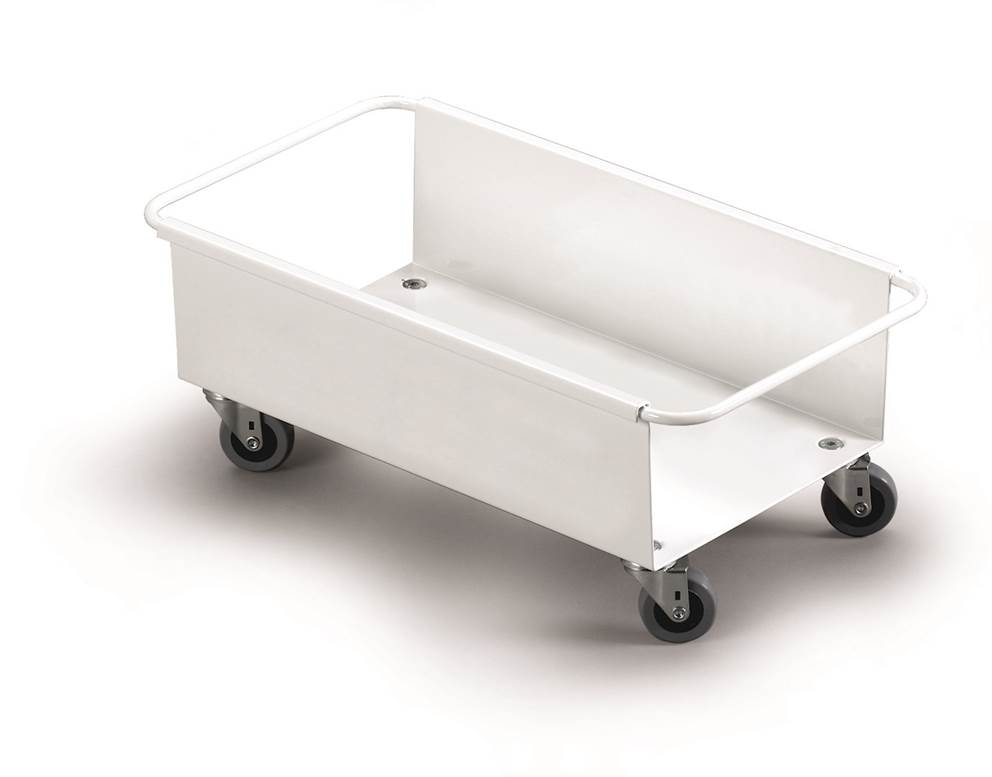 DURABIN TROLLEY FOR 1 x 60 wózek do pojemnika 60 l biały