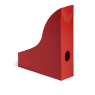 BASIC pojemnik na katalogi A4  czerwony