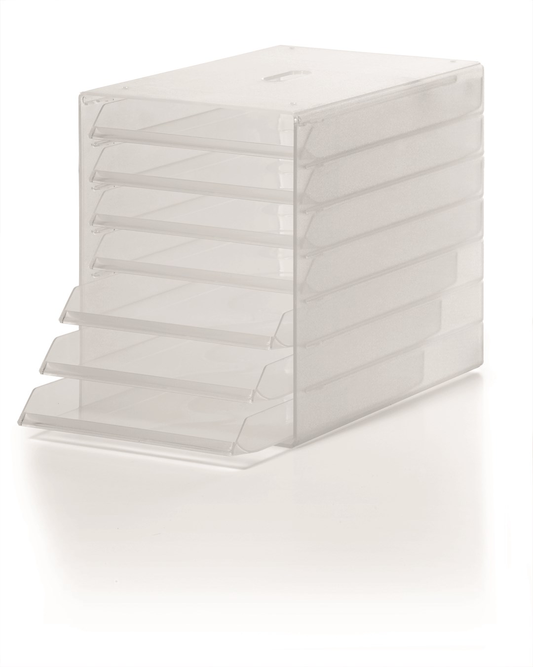 IDEALBOX A4 pojemnik z 7 szufladami  przezroczysty