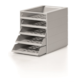 IDEALBOX BASIC 5 A4 pojemnik z 5 szufladami szary