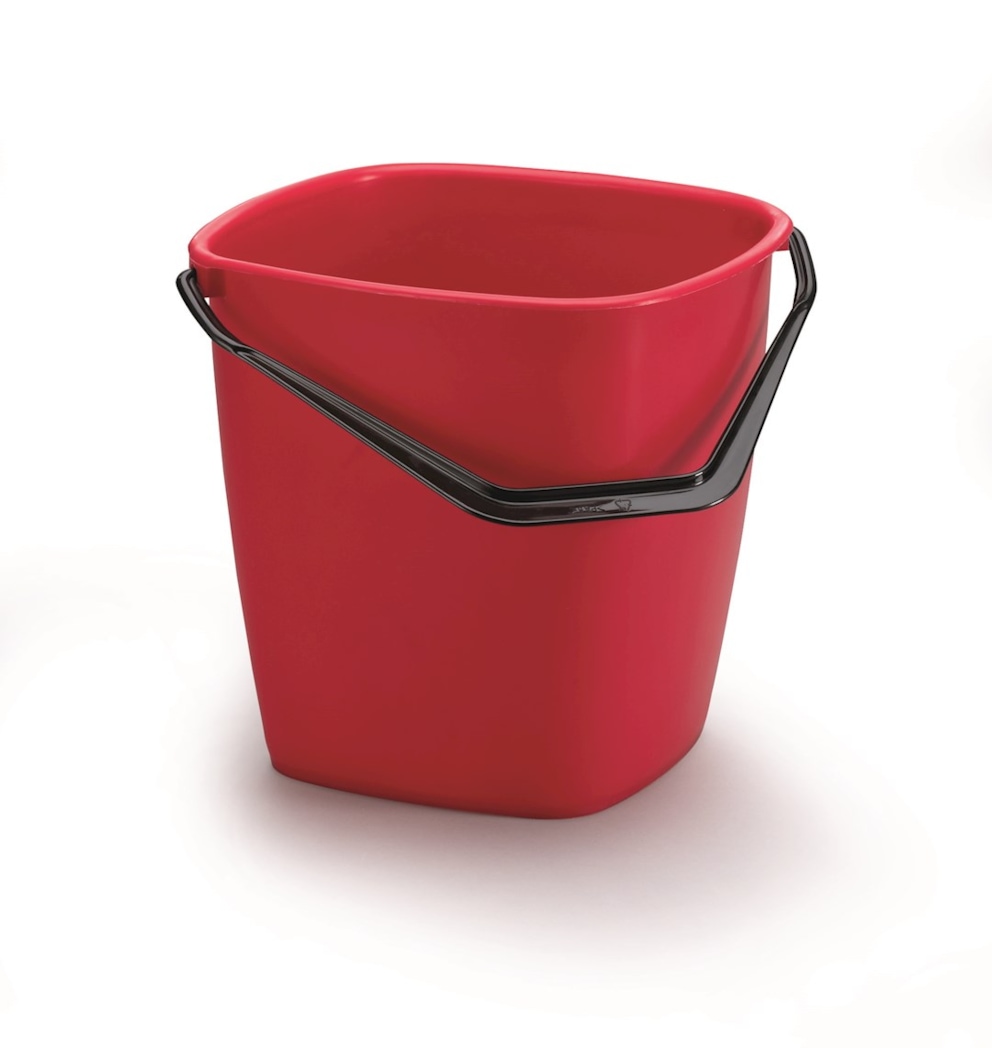 Wiadro 9,5 l czerwony