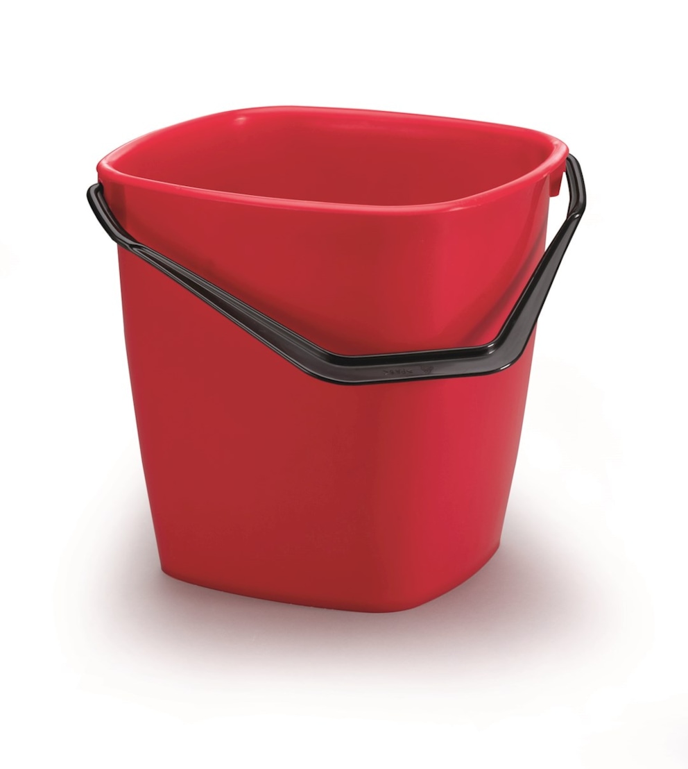 Wiadro 14 l czerwony