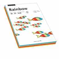 Papier ksero mix intensywny A4/80g 100 arkuszy (5x20) Rainbow