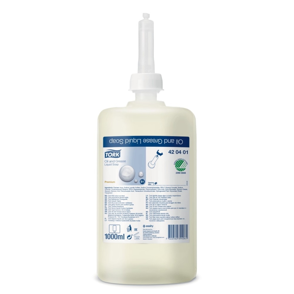 Tork przemysłowe mydło w płynie, bezzapachowe, 1000 ml