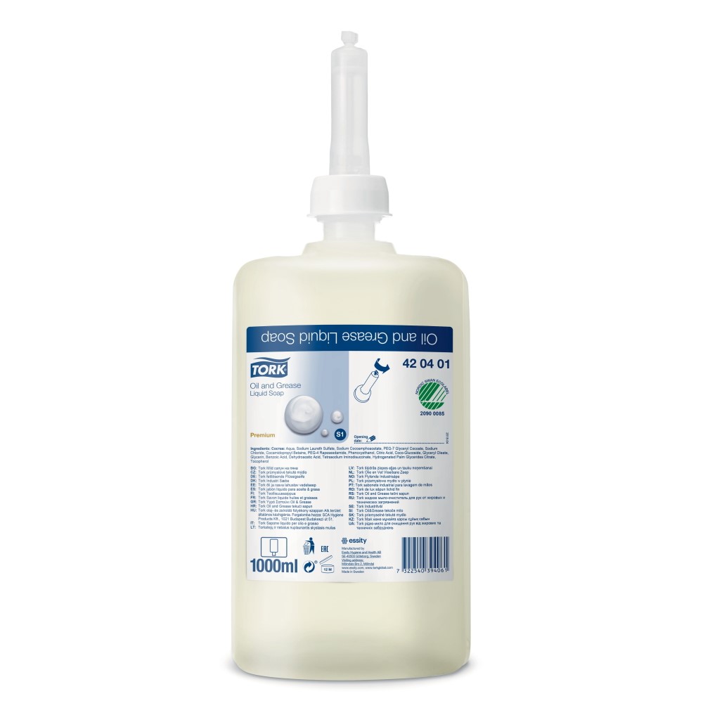 Tork przemysłowe mydło w płynie, bezzapachowe, 1000 ml