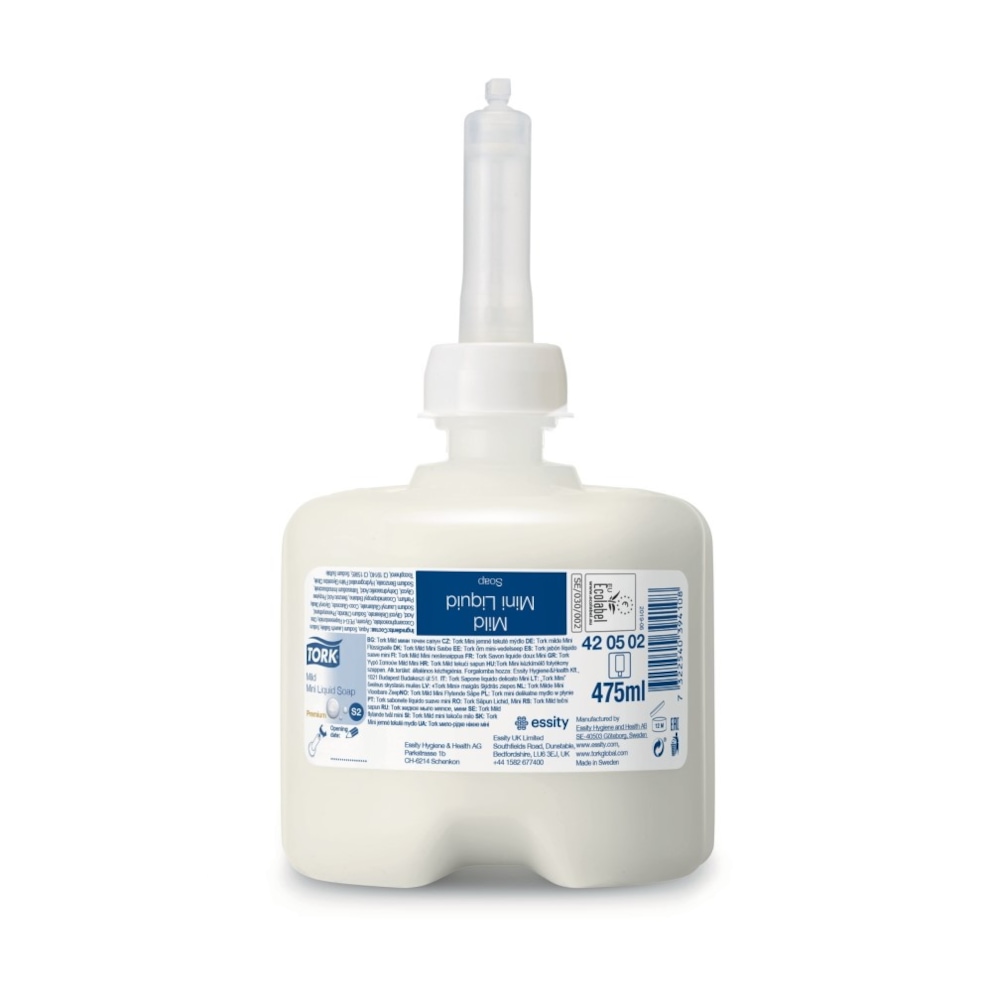 Tork delikatne mydło w płynie mini, perfumowane, 475 ml S2