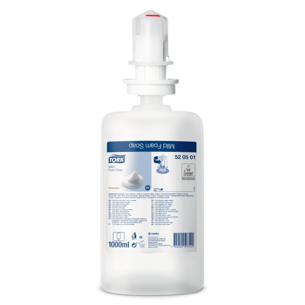 Tork delikatne mydło w pianie, perfumowane, 1000 ml