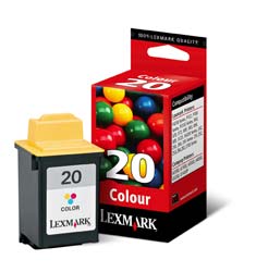 Tusz LEXMARK 20  Z51/Z52/Z53/Z42/Z43 color