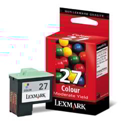 Tusz LEXMARK 27 Kolor 10N0227 (0,165K) Oryg