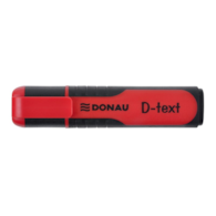 Zakreślacz fluorescencyjny DONAU D-Text, 1-5mm (linia), czerwony