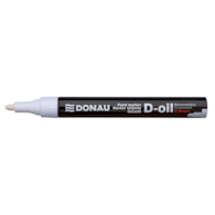 Marker olejowy DONAU D-Oil, okrągły, 2,8mm, biały