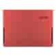 Teczka zawieszkowa DONAU z boczkami, A4, 230gsm, czerwona