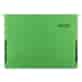 Teczka zawieszkowa DONAU z boczkami, A4, 230gsm, zielona