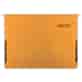 Teczka zawieszkowa DONAU z boczkami, A4, 230gsm, pomarańczowa