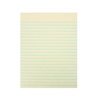Bloczek samoprzylepny DONAU, 150x203mm, w linię, 1x50 kart., 75gsm, żółty