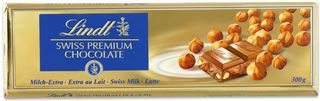 CZEKOLADA LINDT MILK HAZELNUT GOLD 300G