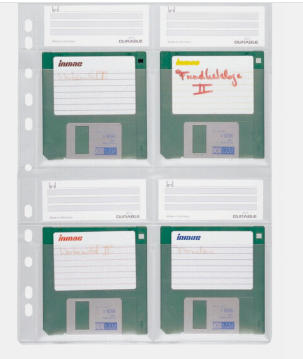 Kieszeń samoprz na dyskiet  3,5 op 10 12108 Biella