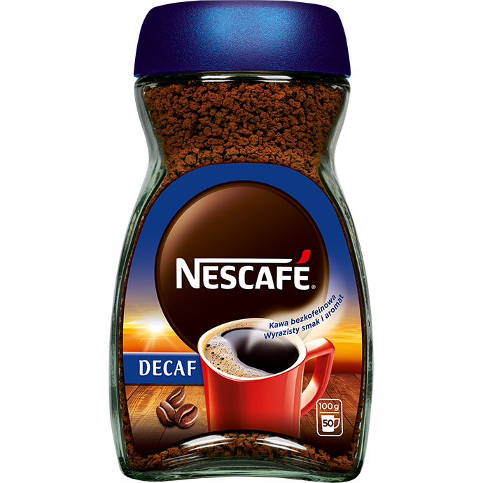 Kawa rozpuszczalna bez kofeiny NESCAFÉ CLASSIC 100 g słoik