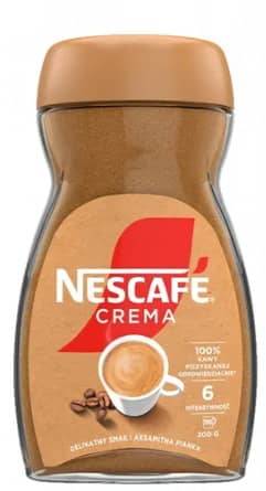 Kawa rozpuszczalna NESCAFÉ CREMA 200 g słoik