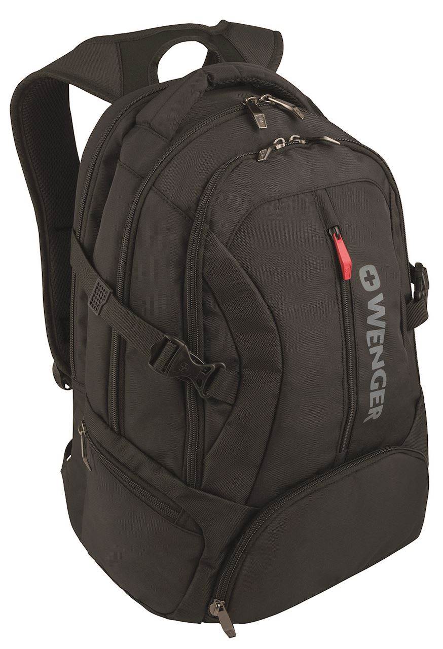 Plecak WENGER Transit, 16 , 350x460x270mm, czarny