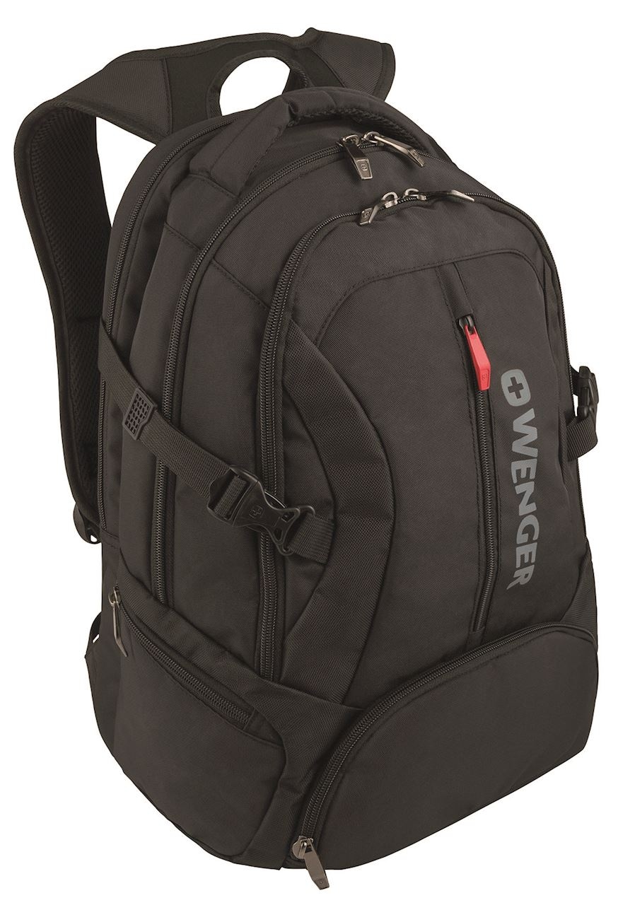 Plecak WENGER Transit, 16 , 350x460x270mm, czarny