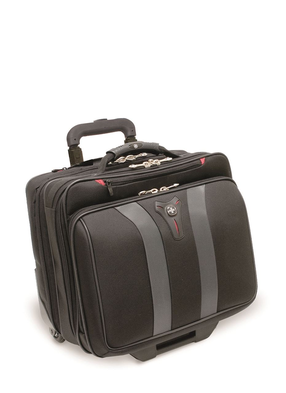 Torba pilotka WENGER Granada, 17 , 420x350x250mm, czarna/szara