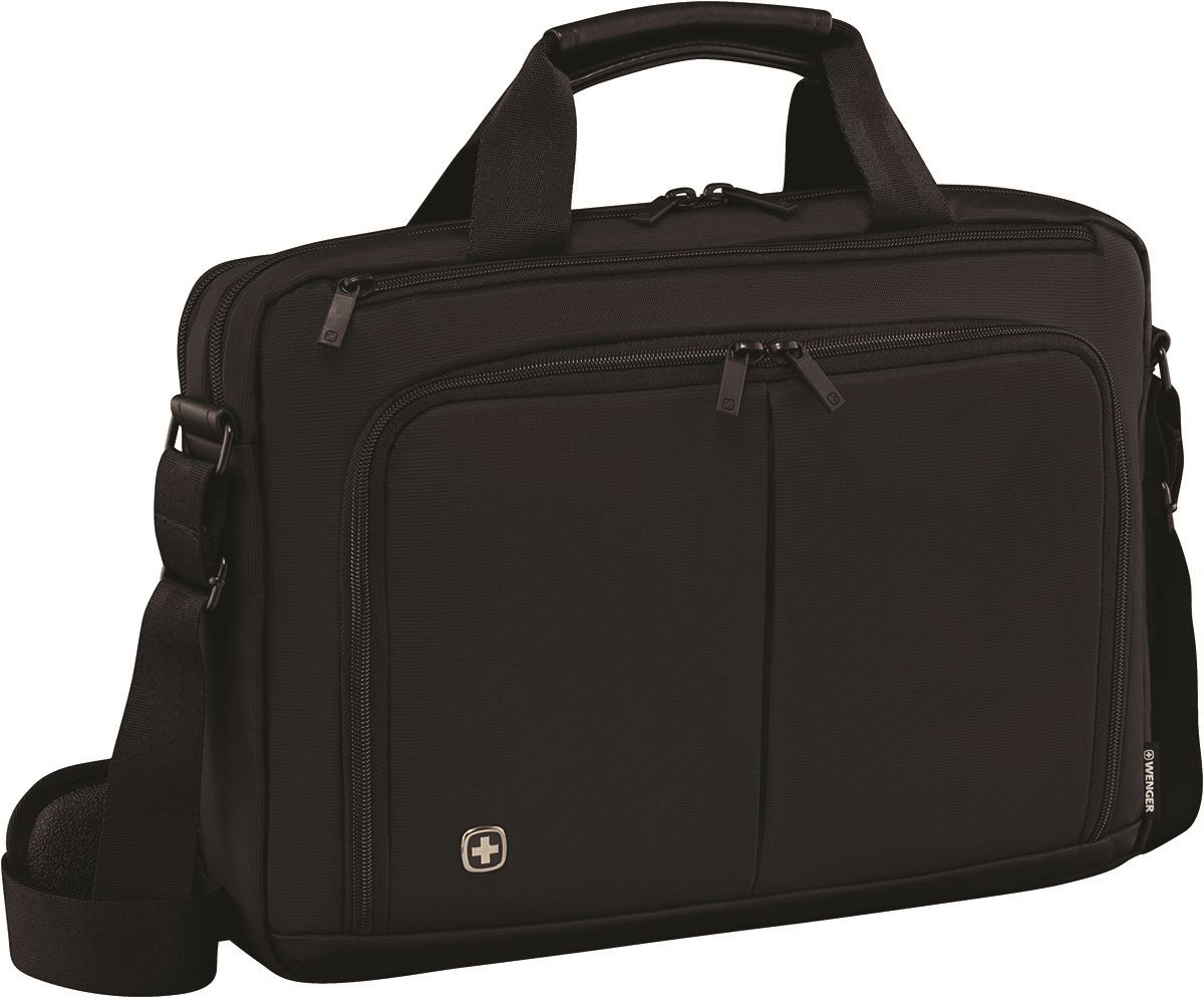 Torba na laptopa WENGER Source, 14 , 390x250x80mm, czarna