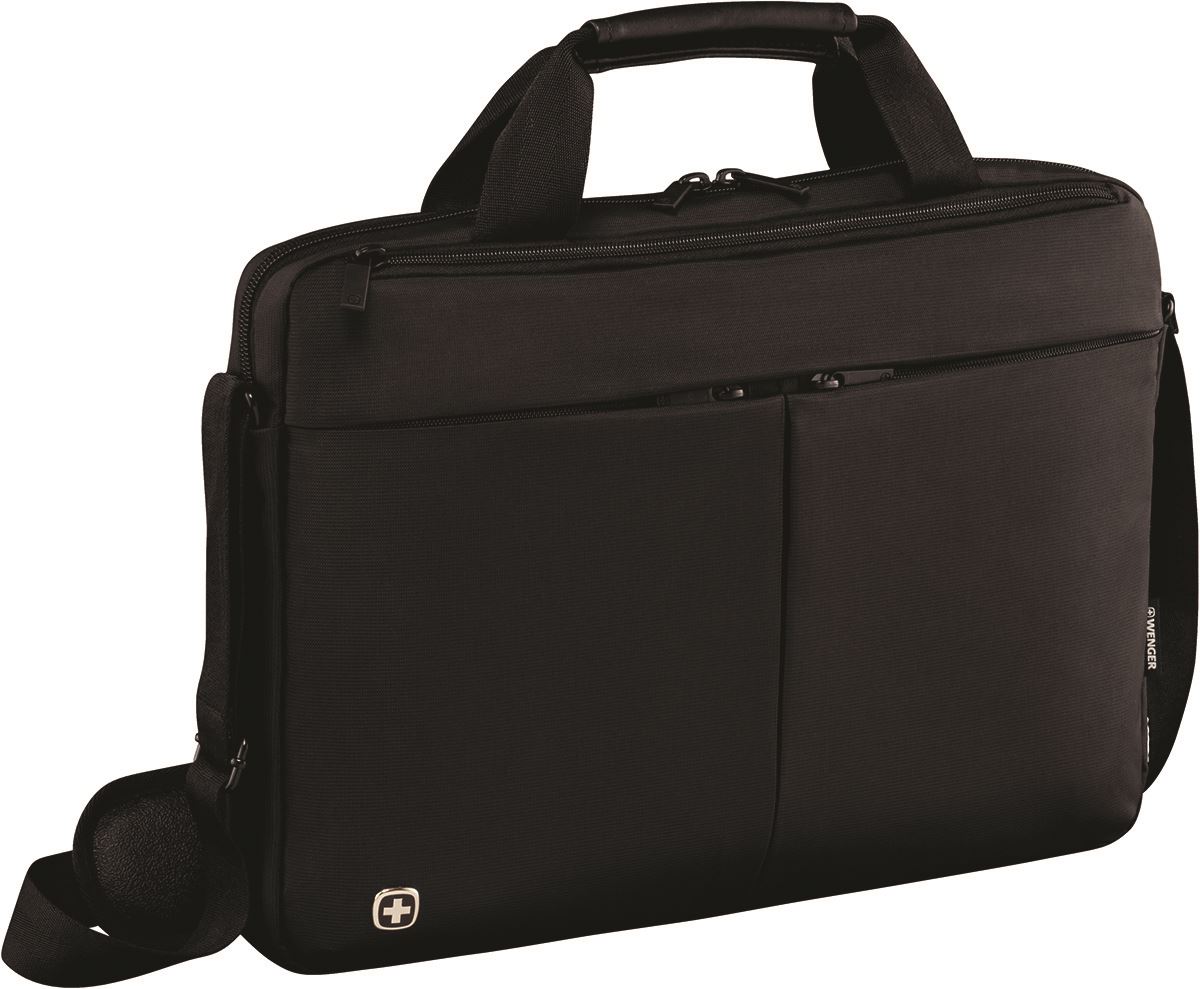 Torba na laptopa WENGER Slim Format, 14 , 390x260x80mm, czarna