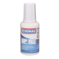 Korektor w płynie DONAU z pędzelkiem, 20ml