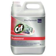 Preparat CIF Diversey 2w1, do mycia sanitariatów i łazienek, 5l
