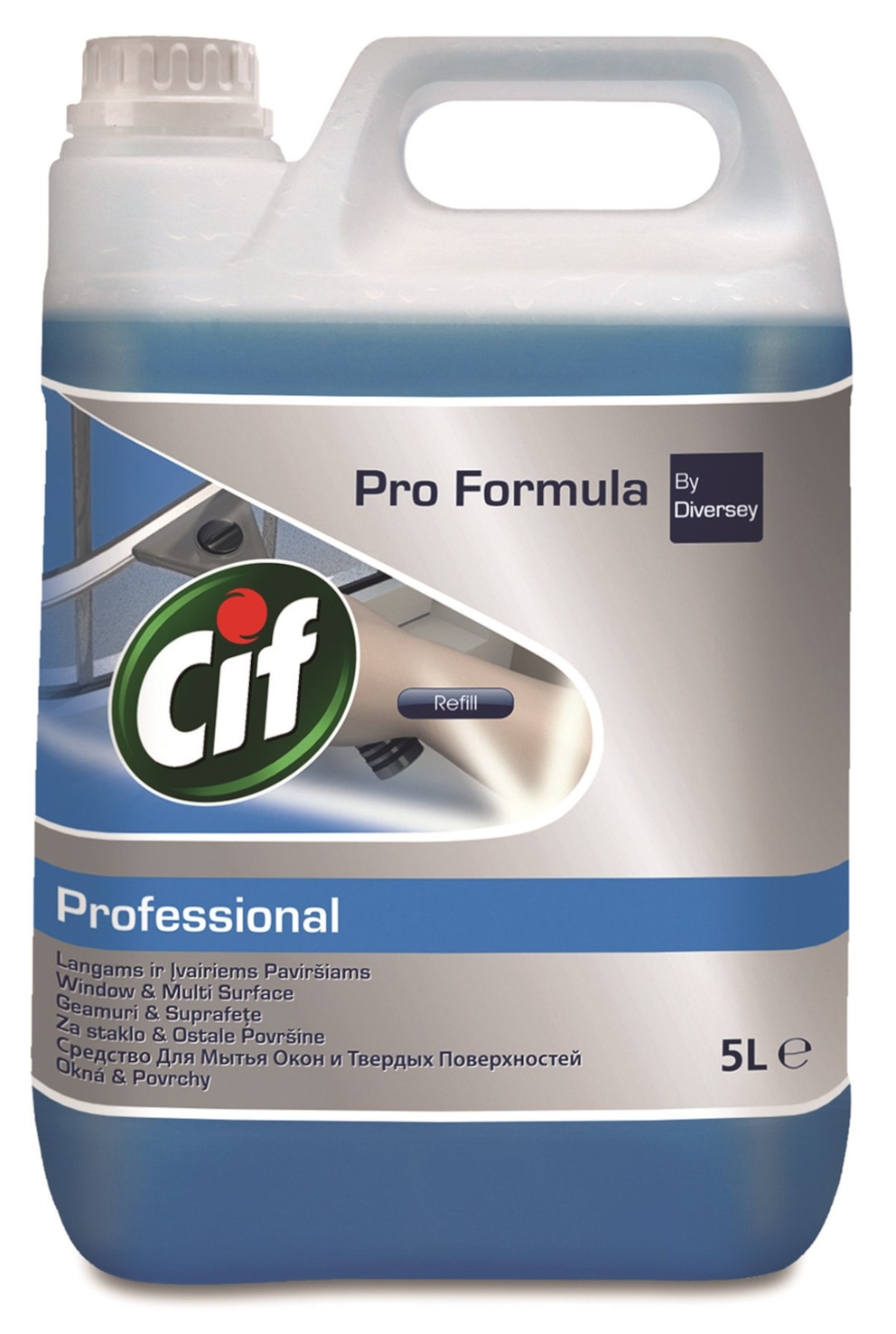 Preparat do mycia szyb CIF Diversey, 5l