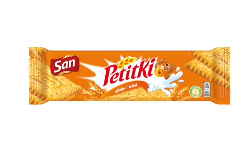 HERBATNIKI SAN PETITKI MLEKO I MIOD 144G MONDELEZ