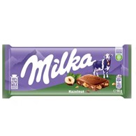 CZEKOLADA MILKA HAZELNUT 100G MONDELEZ