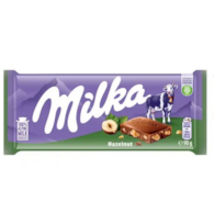 CZEKOLADA MILKA HAZELNUT 100G MONDELEZ