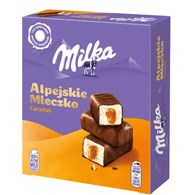 Ptasie mleczko MILKA Alpejskie 350g karmel