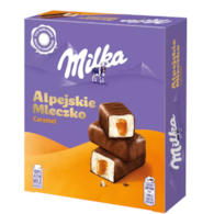 Ptasie mleczko MILKA Alpejskie 350g karmel