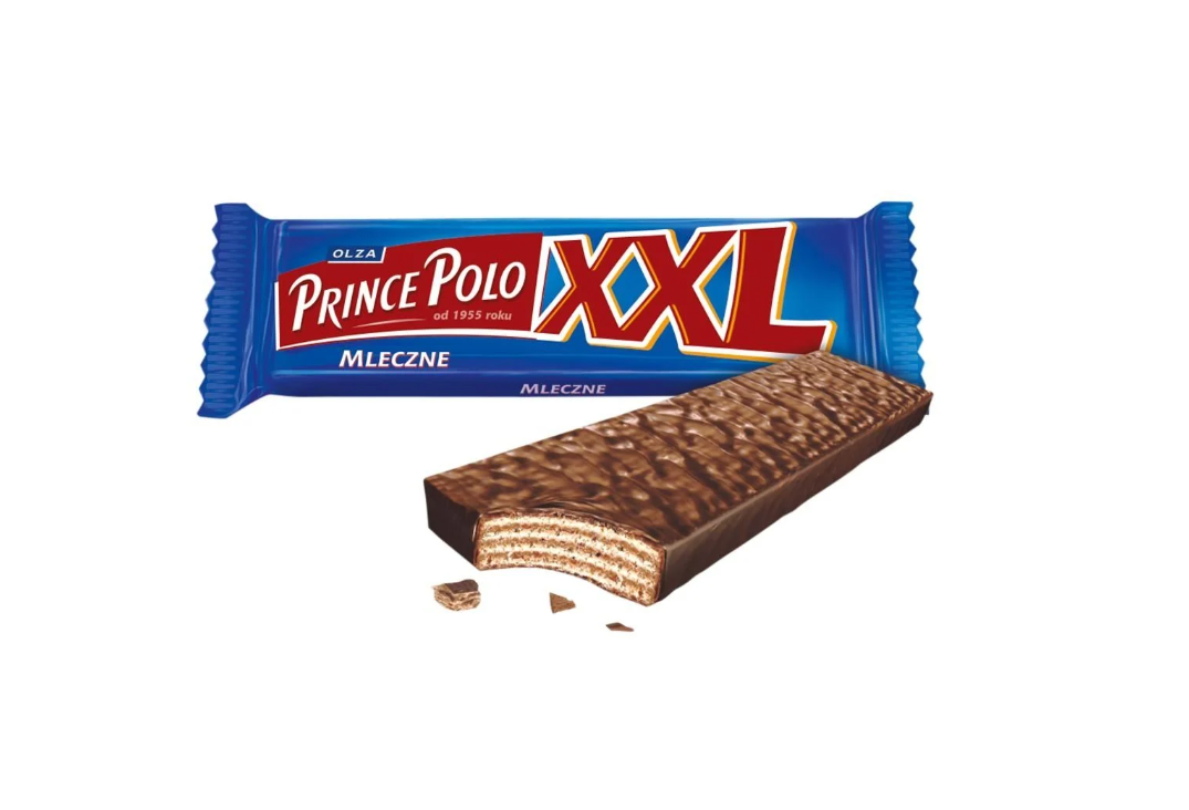 WAFEL PRINCE POLO MLECZNY XXL 50 g MONDELEZ