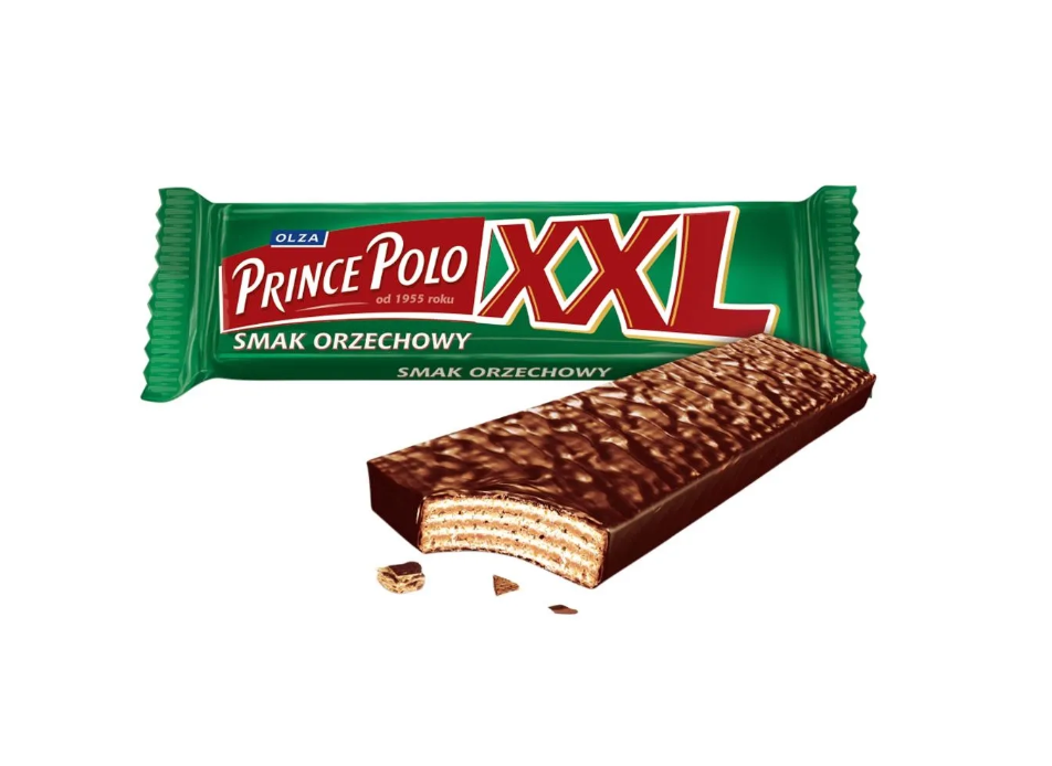 WAFEL PRINCE POLO ORZECH XXL 50 g MONDELEZ