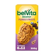 Ciastka zbożowe z owocami leśnymi Belvita Original Breakfast 300 g