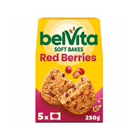 Ciastka zbożowe z żurawiną i rodzynkami Belvita Soft Bakes Breakfast 250 g