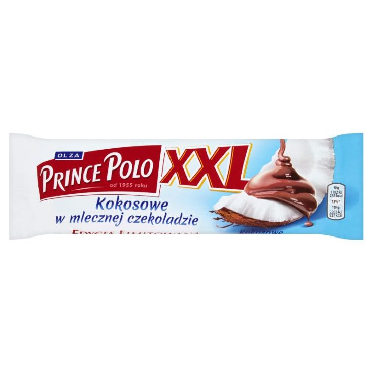 Wafelki Prince Polo kokosowe  50g