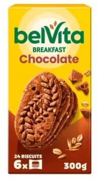 Ciastka zbożone kakaowe z kawałkami czekolady Belvita Original Breakfast 300 g