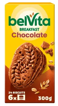 Ciastka zbożone kakaowe z kawałkami czekolady Belvita Original Breakfast 300 g